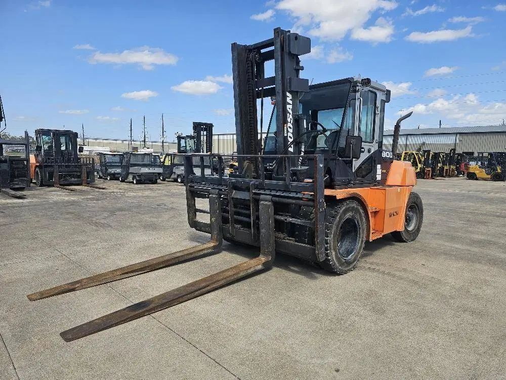 Used 2017 DOOSAN D80S-7 Internal Combustion Forklifts: Pneumatic Tire Illinois US | Somerset Equipment Sales #1546262