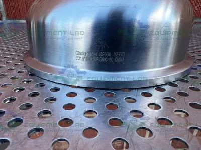 USED GLACIER TANKS B3115MP-G600-150 BOWL REDUCER 1 1/2" TO 6" SANITARY FITTINGS