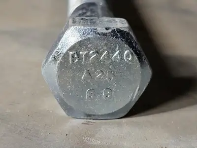 Hex Head Bolt M24X400/350mm BT2440 (Box of 15)