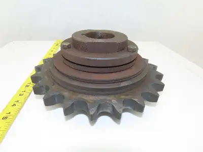 Morse 700-A Torque Limiter #100 Roller Chain Sprocket 22T 1.25" Pitch 2" Bore