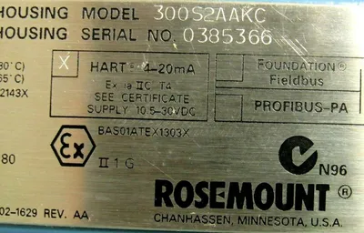 NEW ROSEMOUNT 3051-S1CD4A2A11A2AKCQ8 TRANSMITTER 3051S-6501984 0305-0501986