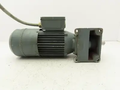 ABM DB10H/G80/4D71AX-4 Inline Gearmotor w/Brake .25kw 230/460V 3PH 96rpm 15:1