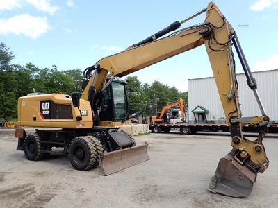 Used 2017 CATERPILLAR M320F Wheel Excavators Massachusetts US | Brookside Equipment Sales #1422124