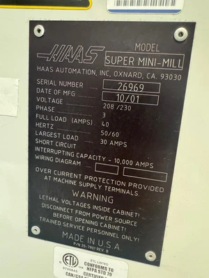 Haas _UNKNOWN_ Machining Centers & Milling Machines | Amiron Machinery (10)