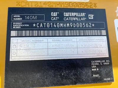 2011 Caterpillar 140M2