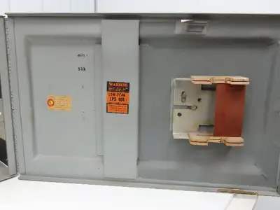 GE THPS365 Fusible Panelboard Disconnect Switch QMR 400A 600V 3 Pole