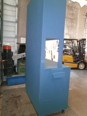 Custom Turquoise / Light Blue Design storage Workbench Design Furniture