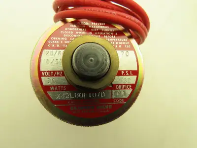 Honeywell Skinner X42LB0FT070 Solenoid Valve 2-Way NC 120V 70 PSI 1/4" NPT PTFE
