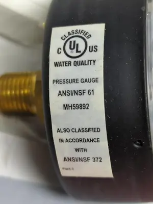 New | in-Stock TRERICE 800B2502BA160 Universal Pressure Meters | Surplus Asset Holdings #1219988
