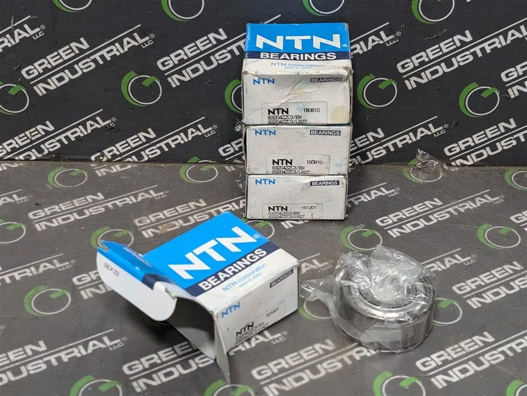 Lot of 4 NTN 63204ZZC3/EM Radial / Deep Groove Roller Bearings L627 New NIB