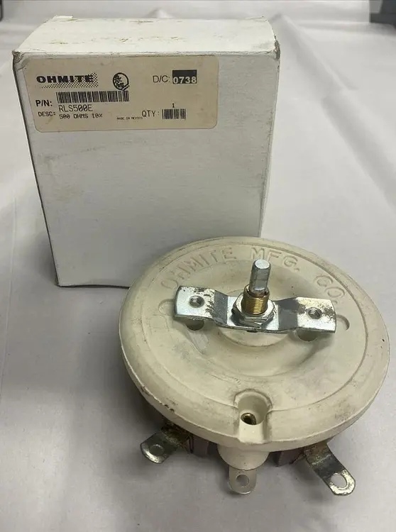 New | in-Stock OHMITE RLS500E Miscellaneous Equipment (Electrical & Power) | Surplus Asset Holdings #1188521