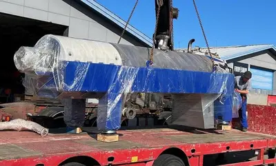 Alfa-Laval PONX 944B-31G decanter centrifuge, 316SS.