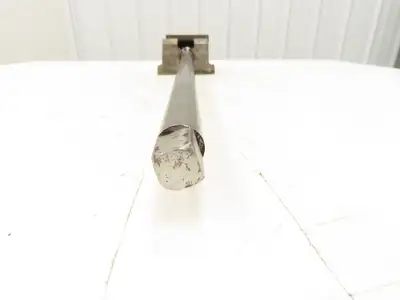 Machine Leveling Wedge Screw Jack 3-7/8"x 5-1/8" Pad - 3/8" Rise  20" Drive Ext