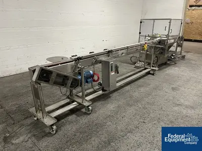 Unknown Rotary Capper, with Conveyor