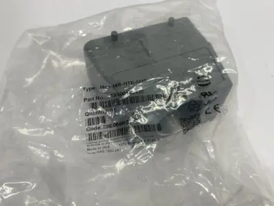 NEW HARTING INSERT HOUSING HAN B HOOD TOP ENTRY HC M40