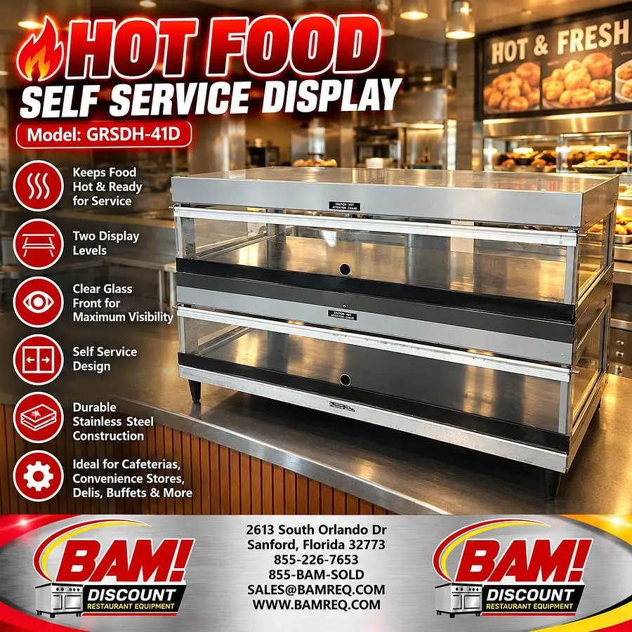 Used HATCO GRSDH-41D Heated Cabinets & Displays Florida US | BAM Discount Restaurant Equipment #1547401
