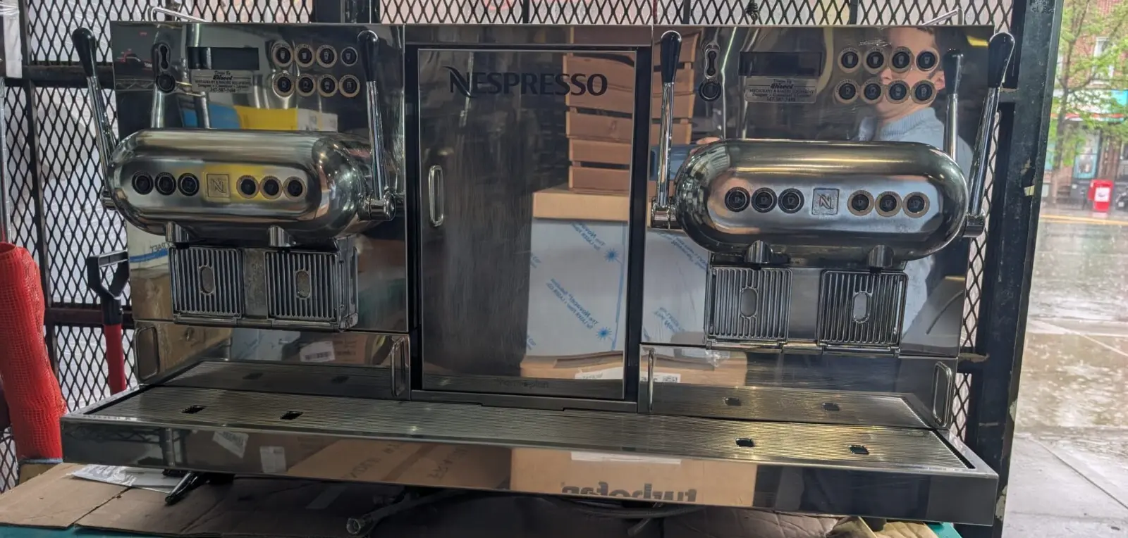 USED Nespresso coffee machine