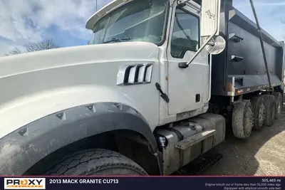 Used 2013 MACK GRANITE GU713 Dump trucks Ohio US | Proxy Equipment #1382733