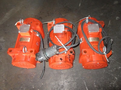 Vibco Model 2P 800 Electric Vibrator Motors(qty. 3)