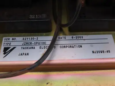 Yaskawa Electric JZRCR-XPU10C Contactor Motor Starter Assembly 25kW 3PH 660V