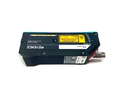 USED KEYENCE IMAGE BASED LASER SENSOR HEAD 360MM SCAN/LINE MODE