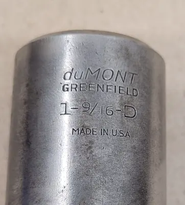 Used DUMONT KEYSEATER BROACH BUSHING Misc Industrial Equipment Kentucky US | Aucto #688074