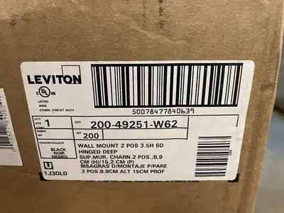 New | in-Stock LEVITON 200-49251-W62 Miscellaneous Equipment (Electrical & Power) | Surplus Asset Holdings #1198851