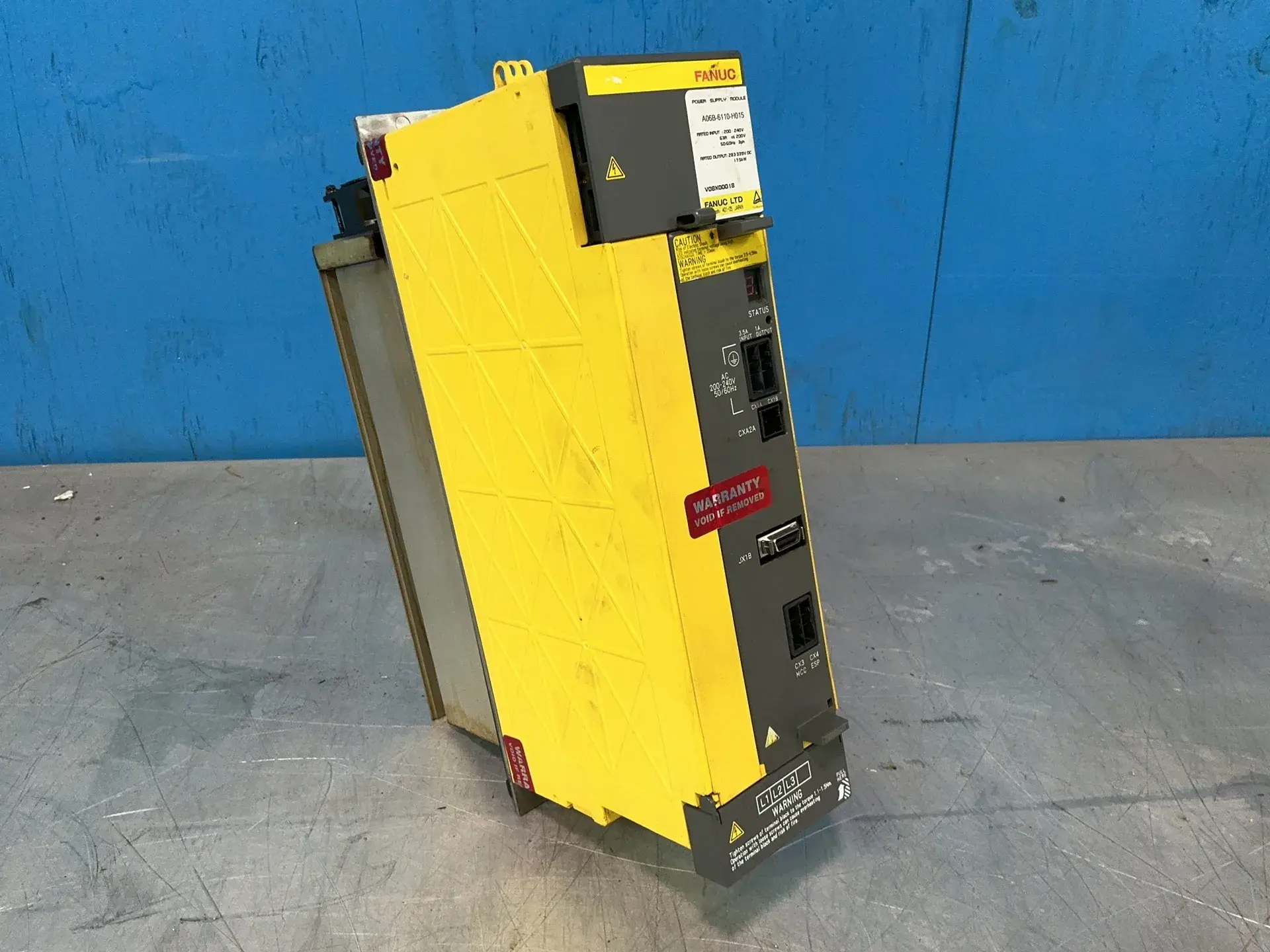 Used FANUC A06B6110H015 PLC Power Supplies Ohio US | HGR 24 #1345463