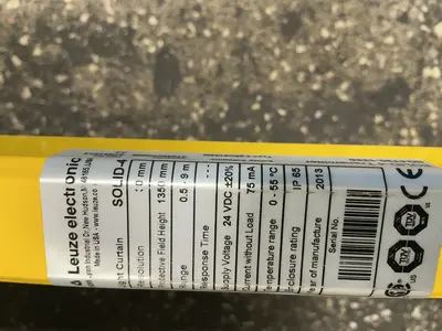 Used 2013 LEUZE ELECTRONIC SD4R301350E Light Curtains & Grids Ohio US | HGR 24 #1437936