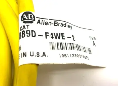 New | in-Stock Allen-Bradley 889D-F4WE-2 Connector Accessories Michigan US | Maverick Industrial Sales #1483257