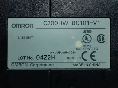 Used OMRON C200HWBC101V1 PLC Expansion Units Ohio US | HGR 24 #751722