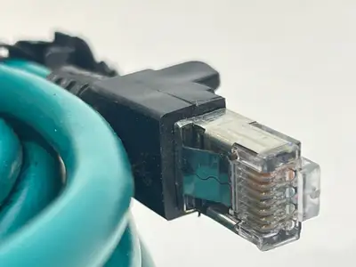 Used COGNEX RIGHT ANGLE M12 TO ETHERNET CABLE Cable & Wire | Maverick Industrial Sales #1107729