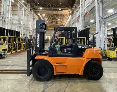 Used 2020 DOOSAN D80S-7 Internal Combustion Forklifts: Pneumatic Tire Illinois US | Forklift Exchange #1274571