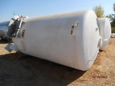 Tank, 1,285 Gallon, S/st, Ln2 Storage, 65 PSI, Cryogenic, #S737837