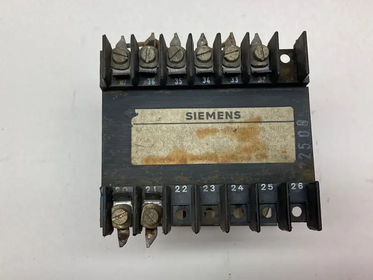 Used SIEMENS 4A 50 61 2AA Transformers Ohio US | Surplus Asset Holdings #1241780