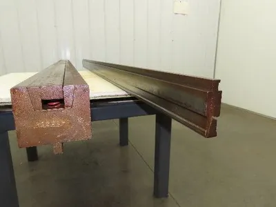 Press Brake U Bend Punch Die Set 101" Long 1/2" D 1-3/32" OD 1" ID 1/2" Tang