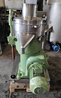 Alfa-Laval FRB 1900A-74 concentrator centrifuge, SS.