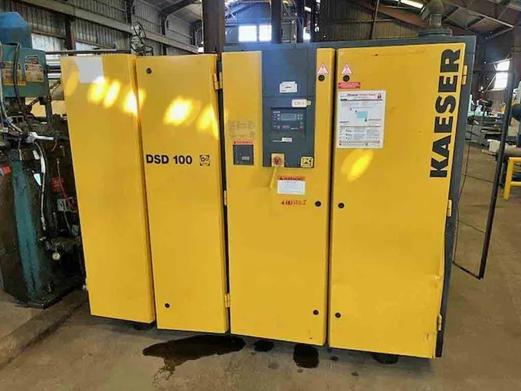 Used 2002 KAESER DSD 100 Air Compressors (Misc) Ohio US | D & H Machinery, Inc. #493365