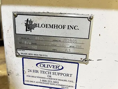 2017 BLOEMHOF 860L Bread Moulder | Harvest Equipment and Fabrication Inc (6)