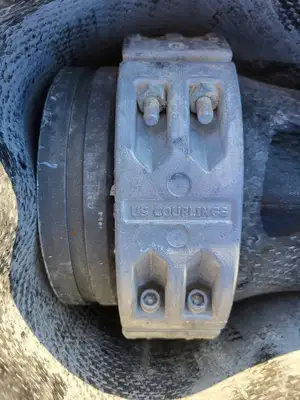 8" x 15 ft Hose Black w/ Camlock Coupling
