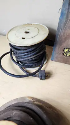 Electrical Cables and Outlet Panel with Accessories