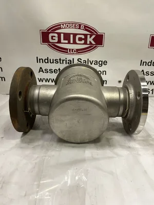 Eriez B-3 Stainless Steel Ferrous Trap/Magnetic Filter Separator -Missing Magnet