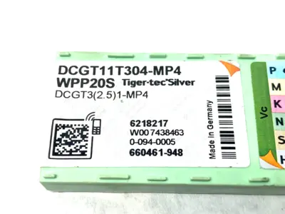 USED WALTER TIGER-TEC SILVER TURNING INSERTS WPP20S 6218217