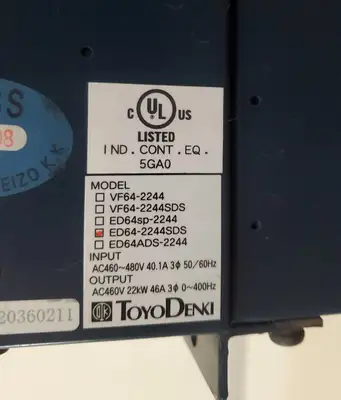 USED ToyoDenki ED64-2244SDS