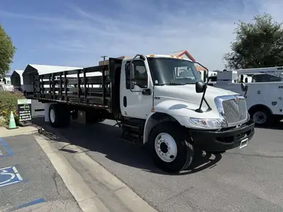Used 2020 INTL MV Flatbed Trucks California US | Commerce Truck Equipment Sales #1548699