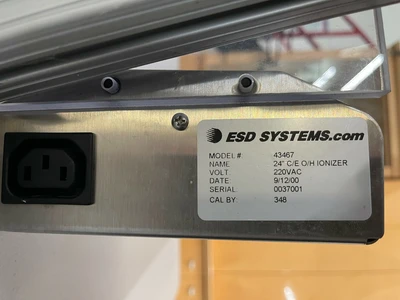 USED ESD Systems.com Model# 43467