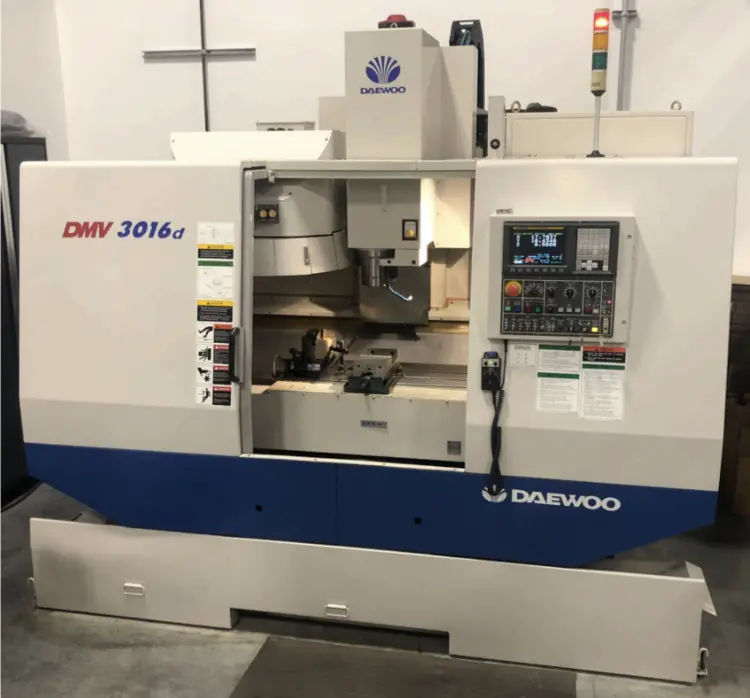 Used 2004 DAEWOO DMV-3016D Vertical Machining Centers Illinois US | Lion Machinery #399255