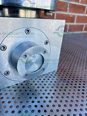 USED STAINLESS MOTORS PG2G14N04B1TG3 WASHDOWN DUTY MOTOR W/ SPIRAL BEVEL REDUCER 3PH
