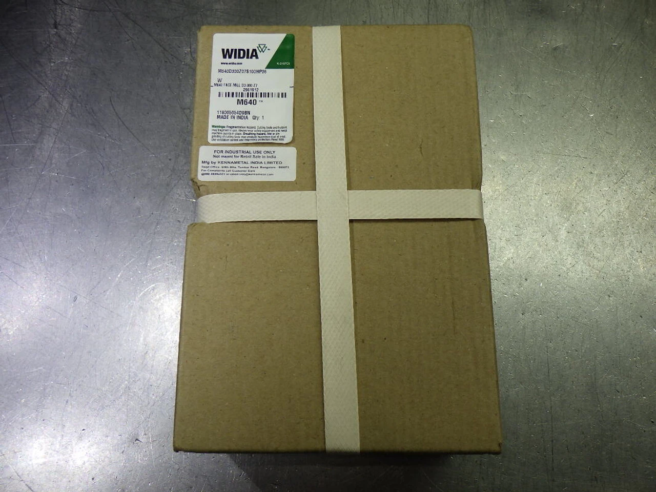 Widia 3" Coolant Thru Facemill 1" Arbor M640D300Z07S100HP06 (LOC2553A)