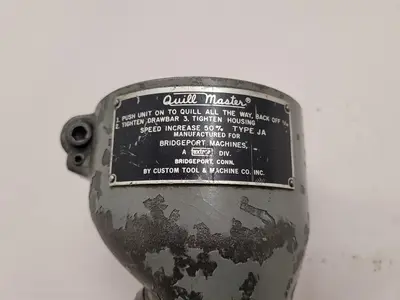Used BRIDGEPORT QUILLMASTER Milling Attachments & Heads Kentucky US | Aucto #687164